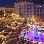 Basilika Weihnachtsmarkt Budapest