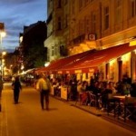 Restaurant in der Radaystrasse in Budapest