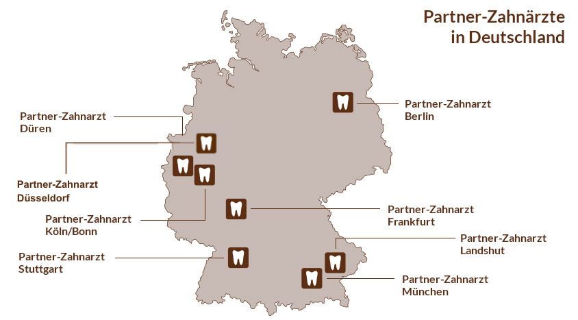 Partner-Zahnärzte in Deutschland